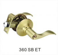 Popular Design Zinc Alloy Tubular Lever Handle Lock (360 SB ET)