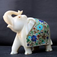 STONE OR MARBLE ELEPHANT