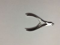 Cuticle Nail Nippers \ Clippers with Rubber Handle Grip