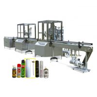 Automatic aerosol filling machine