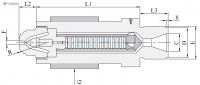 internal spring shut-off nozzle 