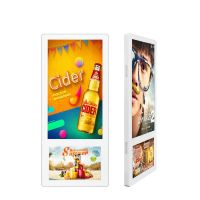 2019 New Wholesale LCD Hanging Double Displays Signage 21.5"+11.6"