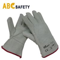 Heat Resistant Leather Welding Gloves â€“ Windproof