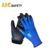 Nitrile Undercoating with Foamed Palm Coating Work Glove