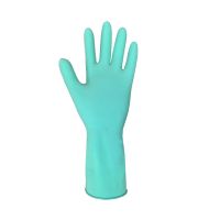 Custom Logo Woman Light Green Latex