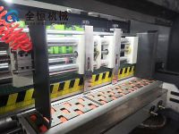 High Speed Lead edge feeder Automatic Slotter Die cutter carton box making machine