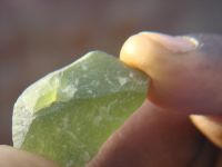 Rough Idocrase- (vesuvianite) faceting Material