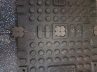 Commercial Rubber Gym Flooring 1m x 1m x 40mm