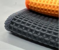 Microfiber waffle towel