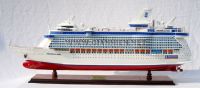 FREEDOM OF THE SEAS PAINTED WOODEN MODEL BOAT HIGH QUALITY MADE IN VIETNAM