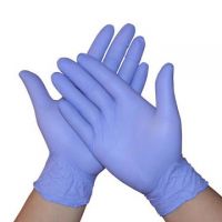 EXTRA STRONG NITRILE POWDER-FREE EXAMINATION GLOVES - BLUE - LARGE - 100 PACK