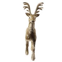 Handmade Christmas reindeer PET glittery decorative deer