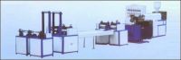 Plastic mesh production line