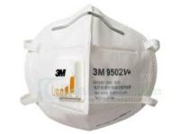 3M Face Mask Particulate Respirator With Valve KN95 9502V+ (10-Pack) 