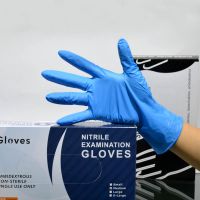 Nitrile powder free gloves