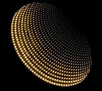 Modren Art Infinite Hotel LED Bathroom Mirror