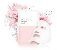 Natural blue child face essence facial mask female sensitive muscles can be used to moisturize and brighten the skin