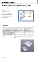 Plano Concave Cylindrical Lens