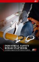 Aluminum Steel  Safety Rebar Snap  Hooks