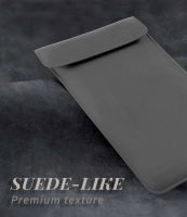 RFID Suede-like Phone Pouch/ Travel