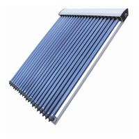 Rooftop Heat Pipe Vacuum Tube Solar Collector