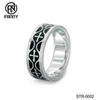 Stainless Steel Celtic Cross Rings With
