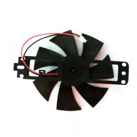 Plastic fan starter for microwave 