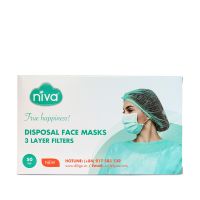 Niva Face Mask - Disposable 3-ply face mask SMS From Vietnam