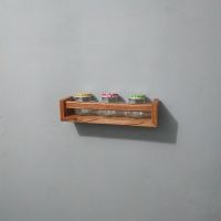 Rustic Wood Storage Hanging Display Shelf Racks Wall Mounted Wooden Floating Shelves For Kitchen Bathroom Bedroom