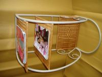 Water Hyacinth Magazine Shelf