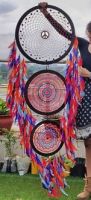 Huge Rainbow Dream Catcher