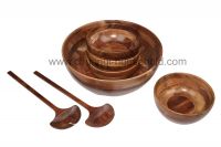 wooden salad bowl