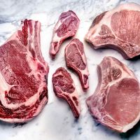 Frozen halal lamb and sheep meat