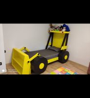 Bed Digger Car For Child Kids Digger Bed Children Kids Bedroom Furniture Sets