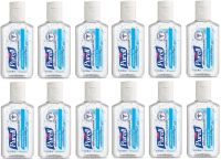 Purell Advanced Hand Sanitizer, Clean Scent, 1 fl oz Portable flip Cap - 12 Pack