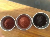 Dutch-process or alkalized cocoa powder