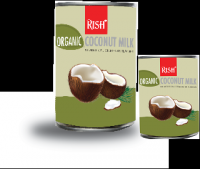 Organic Coconut Milk cans, Coconut milk, 18% fat 