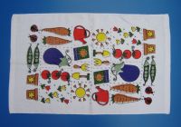 Cotton Printed Velour Kitchen Tea Towel