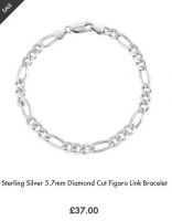 Sterling Silver 5.7mm Diamond Cut