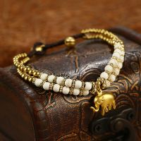 Animals theme handmade braiding bracelet - MCS070