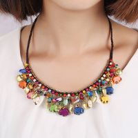 Traditional boho style beading Necklace - MCX021