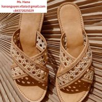 Friendly Hexagon Natural Bleached Open Mesh