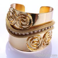 Gold Plated Cuff Bracelet