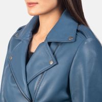 LADIES&#039; GENUINE LEATHER JACKET