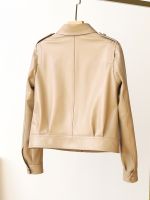 LADIES&#039; GENUINE LEATHER JACKET