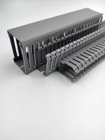 narrow slot wiring ducts, slotted cable trunking, cable raceway, plastic channel