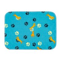 Custom Non-Slip Absorbent Dog Washable Puppy Pads Waterproof Whelping Training Reusable Waterproof Pet Pad