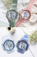 New children's luminous electronic watch student outdoor waterproof sports watch multi-function ins wind watch