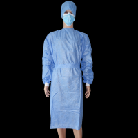 Disposable isolation gown