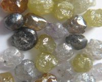 Mixed Color Rough Uncut Diamonds